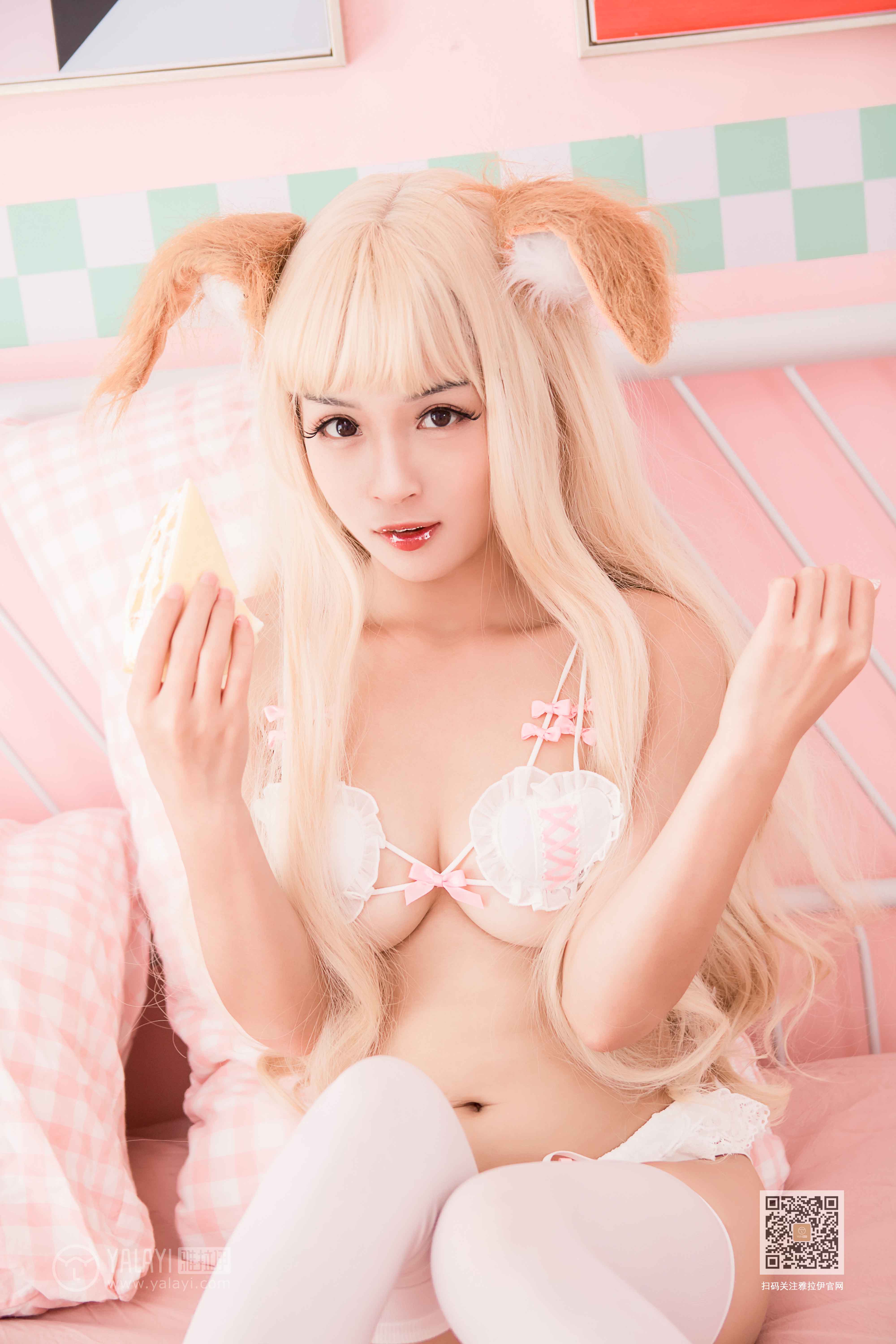 [YALAYI雅拉伊]2019.12.20No.497白色比基尼艾丽插图7